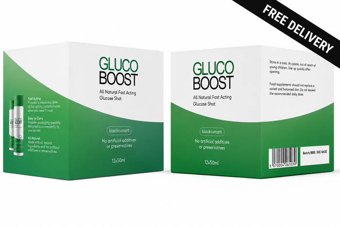 24 x 50ml Natural Blackcurrant Glucose Drink - 24 Pack